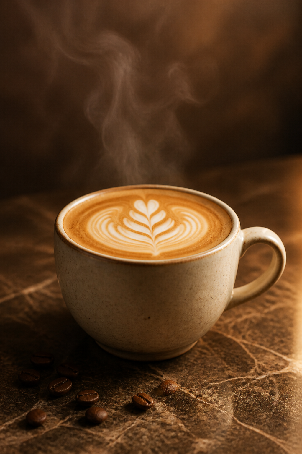 Latte com arte no leite